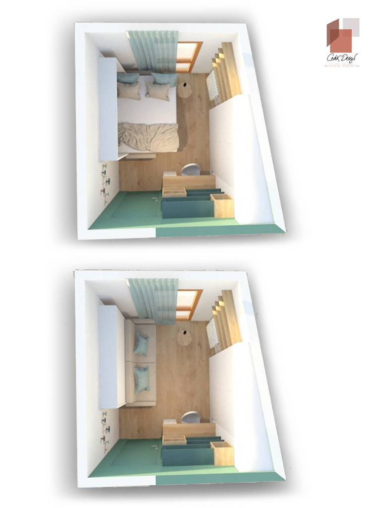 3D Chambre adolescente