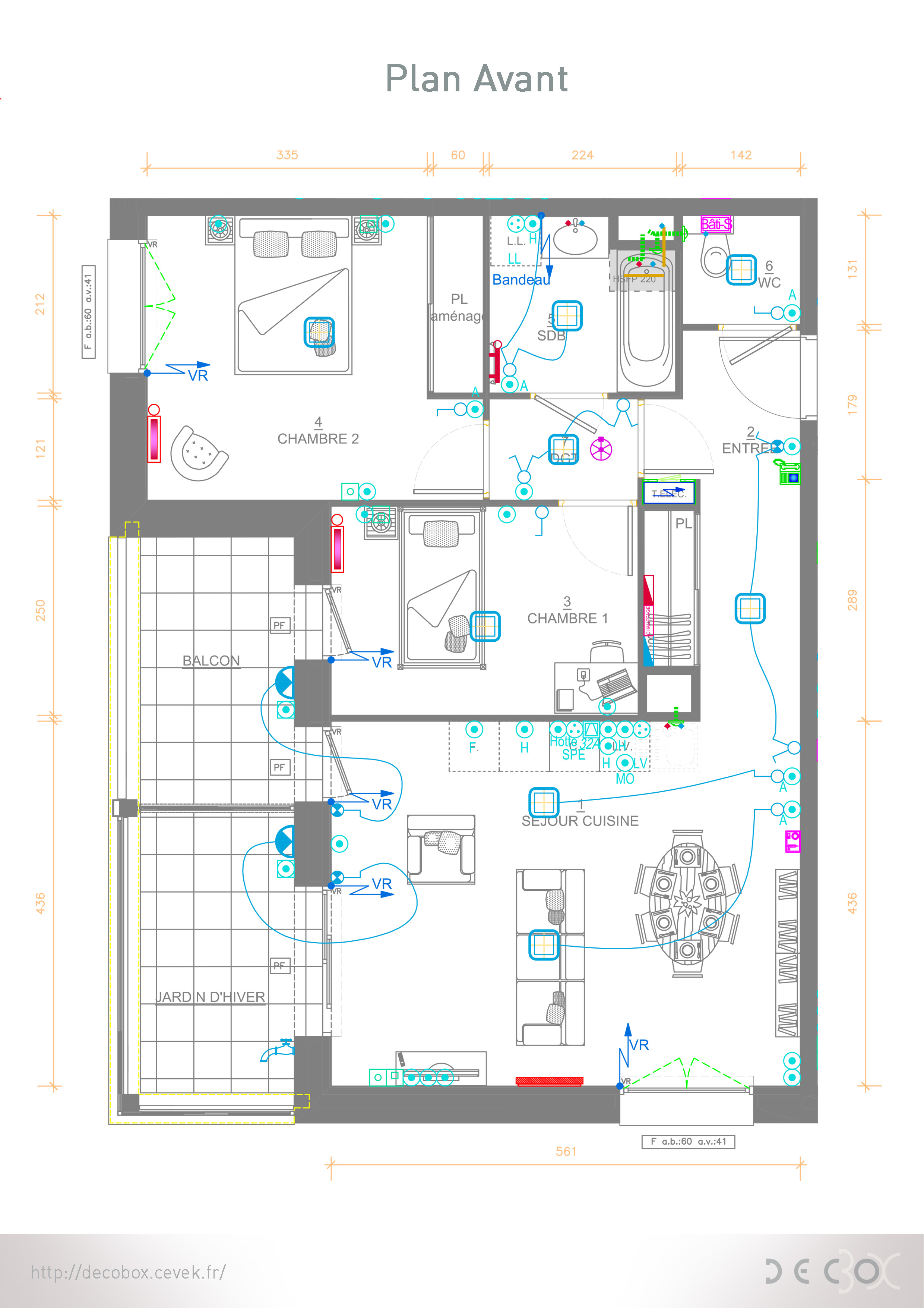 Appartement sur plan