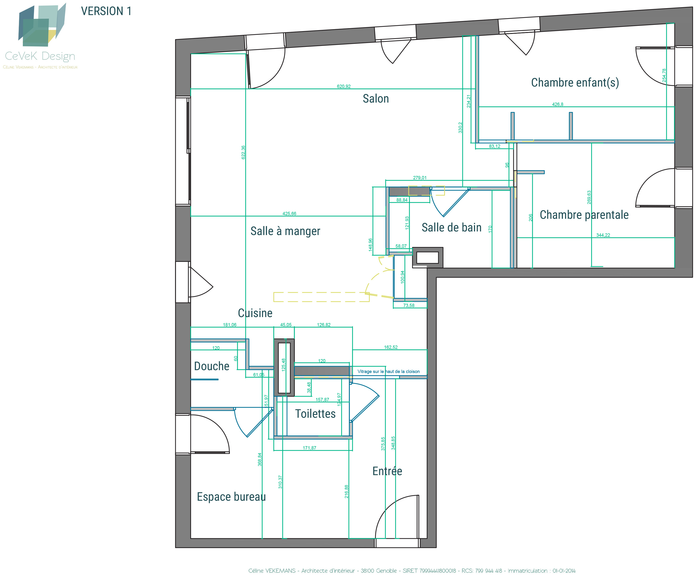 Appartement sur plan